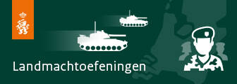 Banner met link naar onderwerp Landmachtoefeningen.