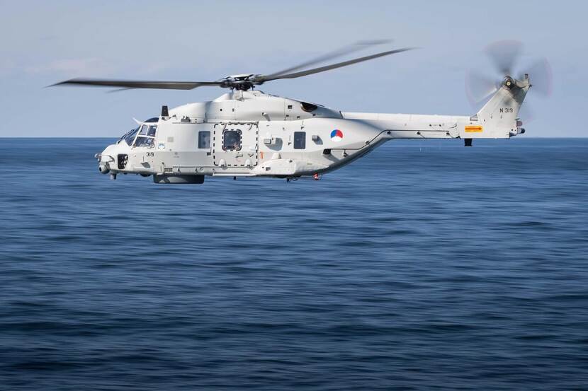 NH90-maritieme gevechtshelikopter.
