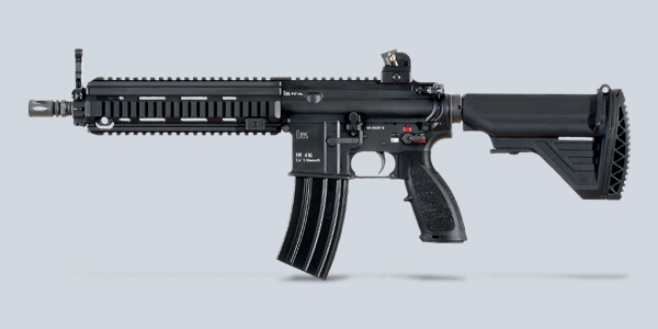 Linkerzijaanzicht HK416A5 254mm (10 inch).