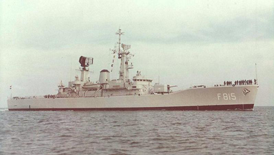 Fregat uit de Van Speykklasse Evertsen, 1967-1989.
