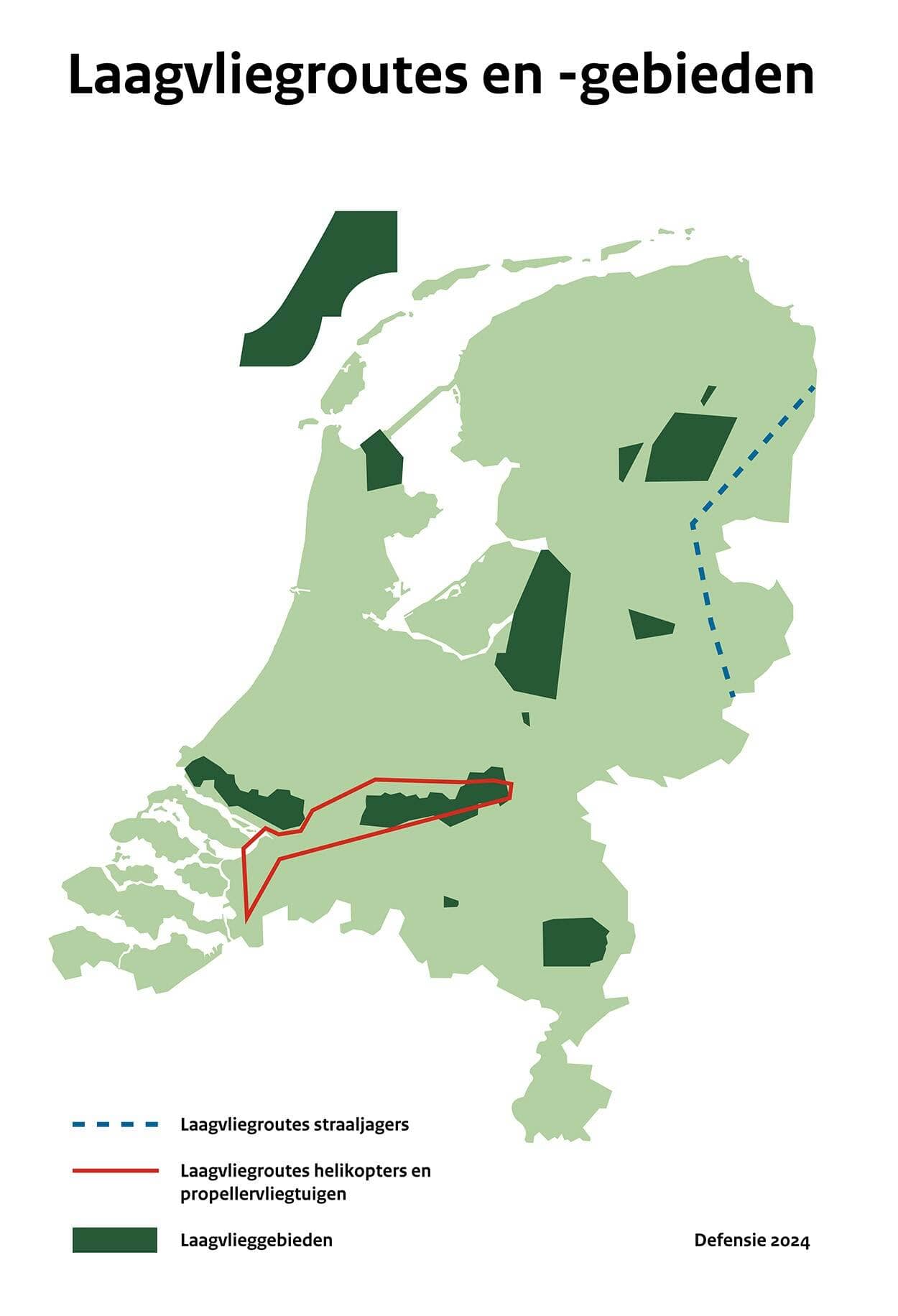  Laagvliegroutes en -gebieden