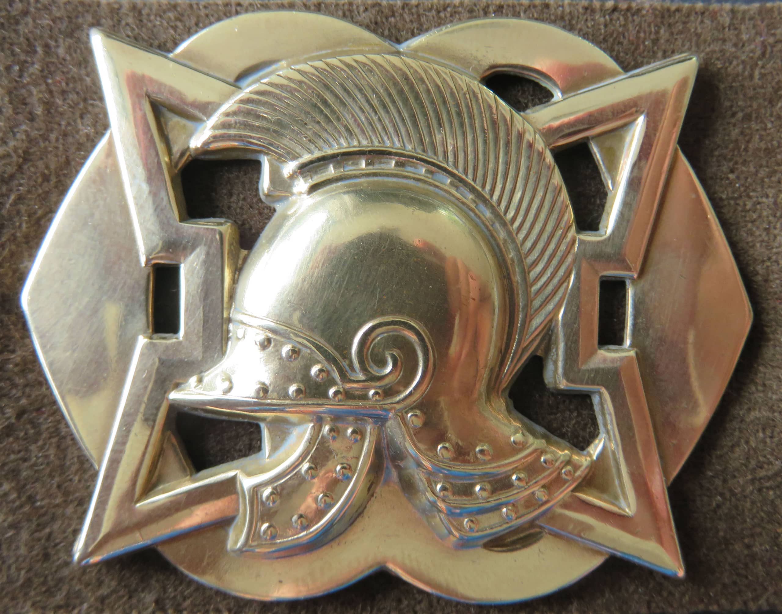 Het Fortificatie-embleem.