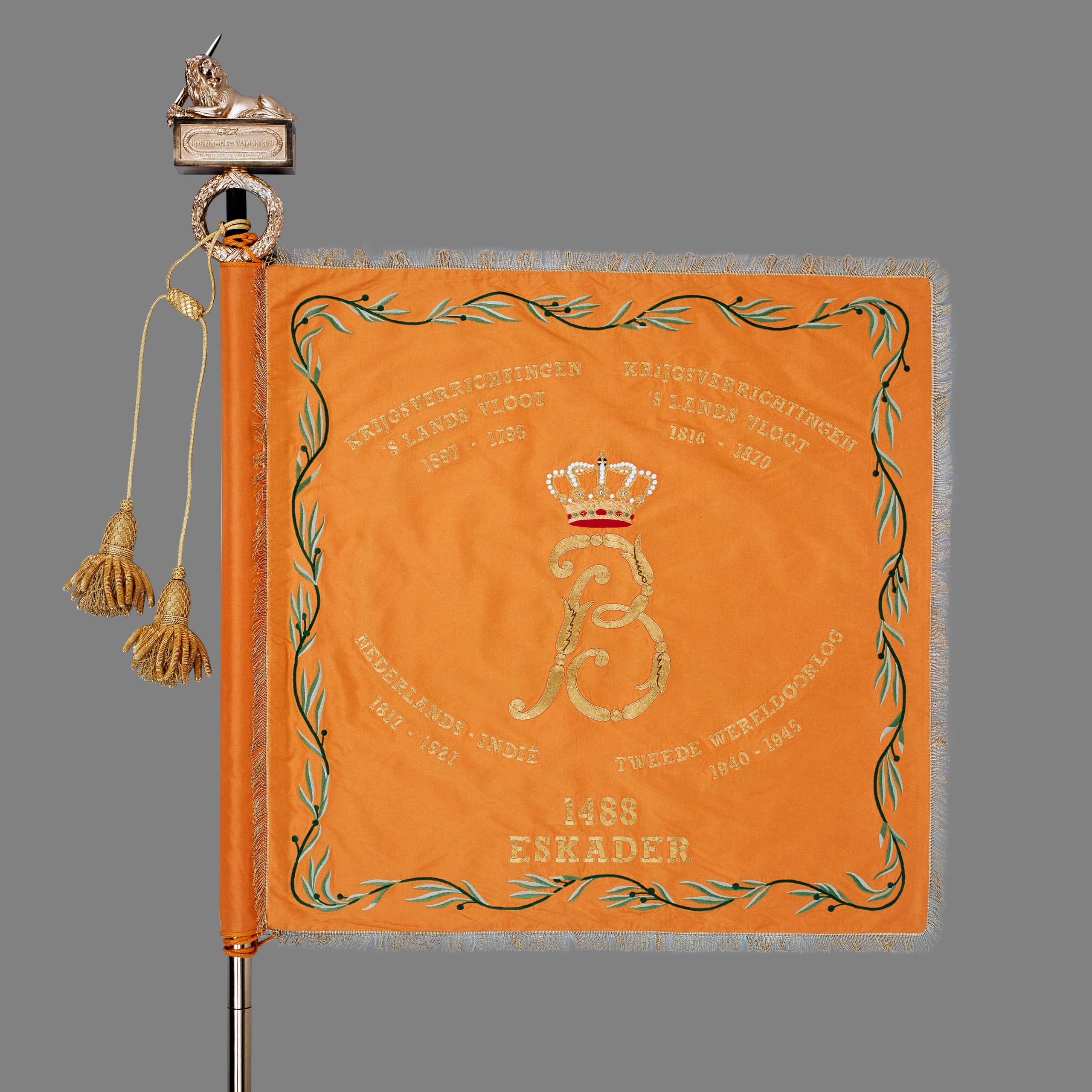 Vaandel eskader voorkant.