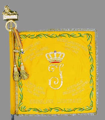 Vaandel Koninklijke Luchtmacht voorkant.