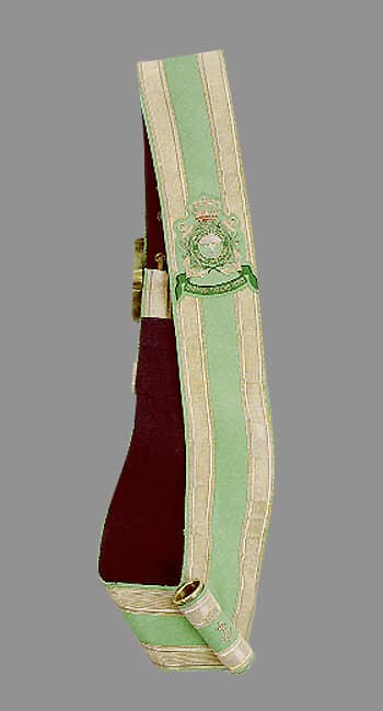 Vaandel onderzeedienst draagriem.