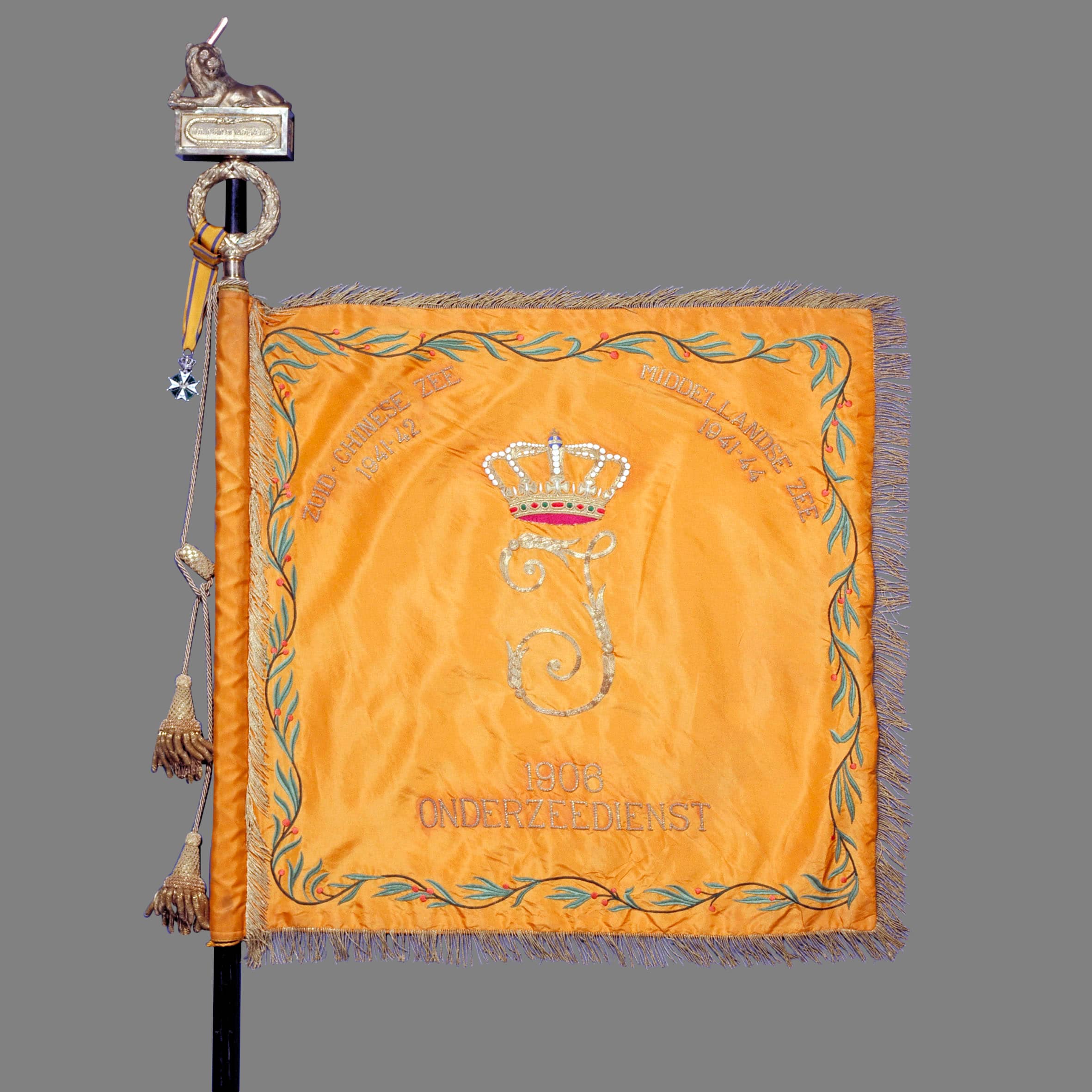 Vaandel Onderzeedienst voorkant.