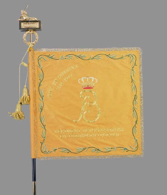 Vaandel Regiment Bevoorradings- en Transport voorkant.