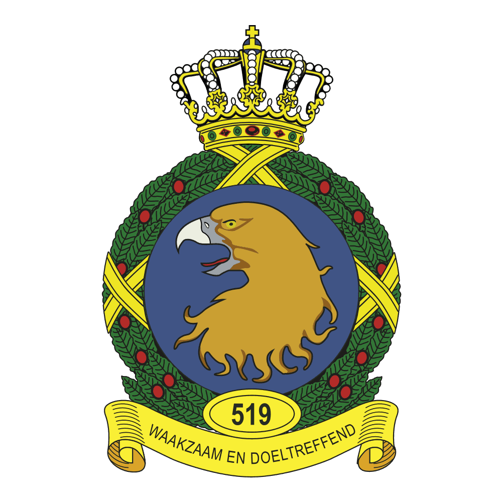 Afbeelding van het embleem 519 Squadron.