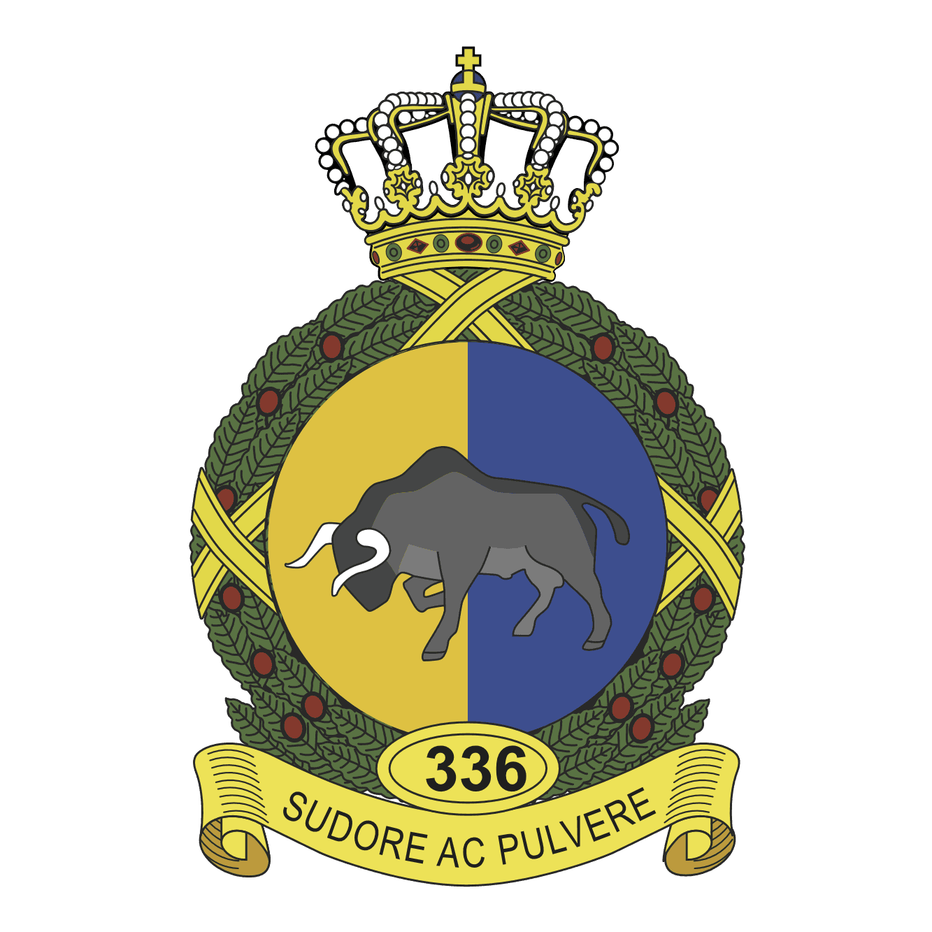 Afbeelding van het embleem 336 Squadron.