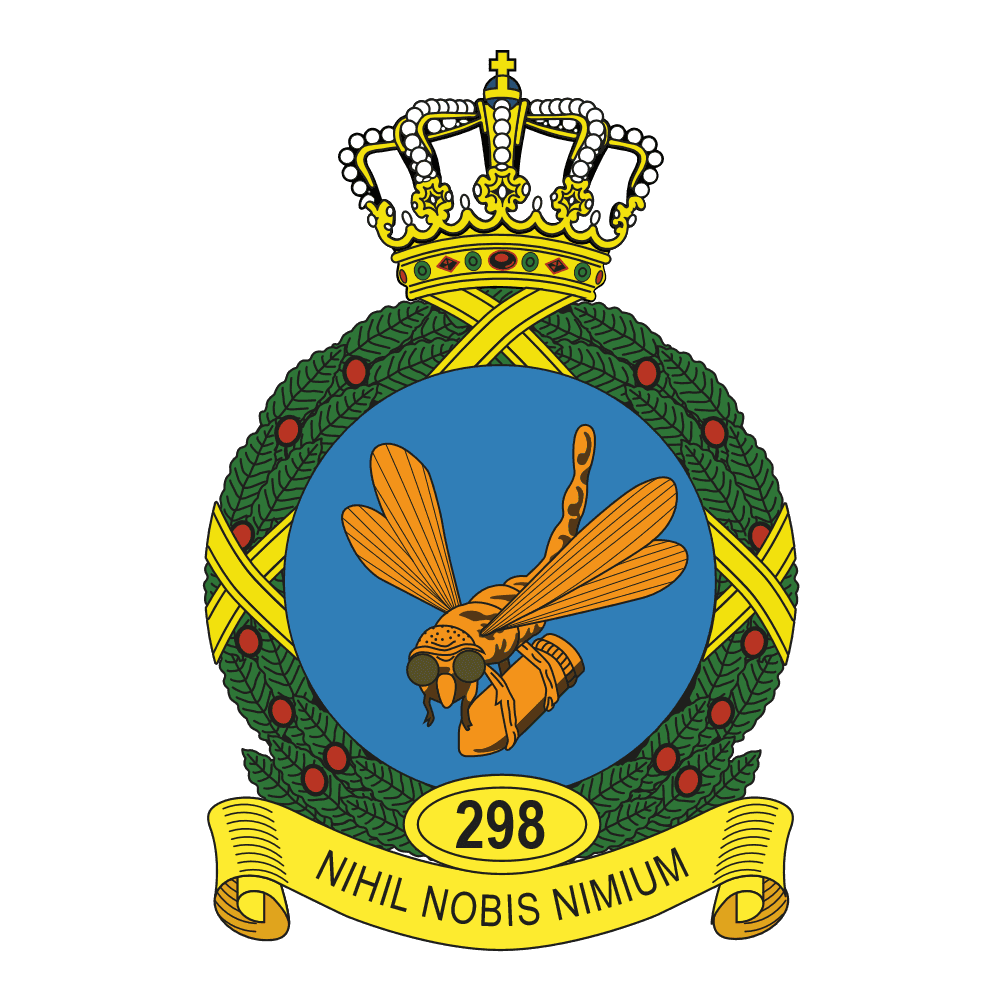 Afbeelding van het embleem 298 Squadron.