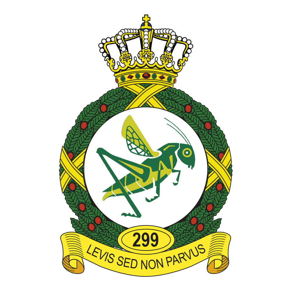 Afbeelding van het embleem 299 Squadron.