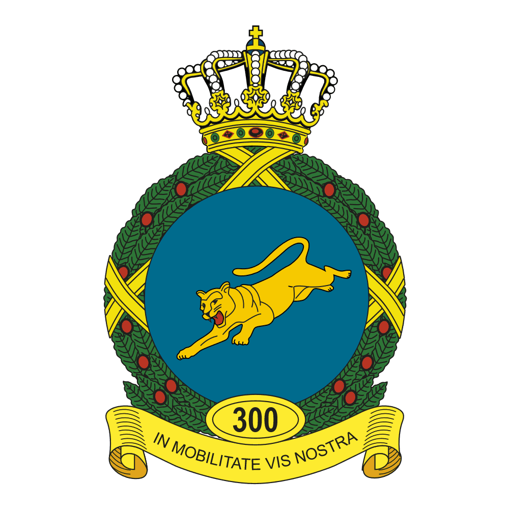Afbeelding van het embleem 300 Squadron.