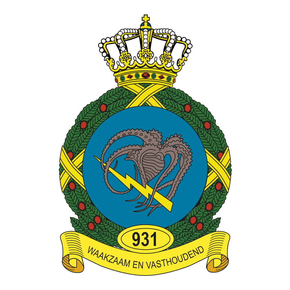 Afbeelding van het embleem 931 Squadron.