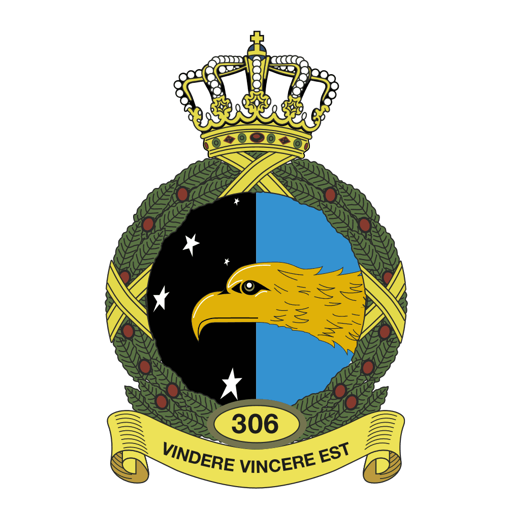 Afbeelding van het embleem 306 Squadron.