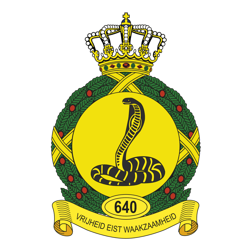 Afbeelding van het embleem 640 Squadron.