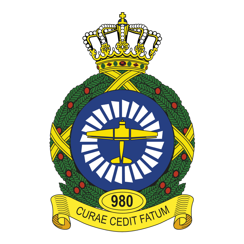 Afbeelding van het embleem 980 Squadron.