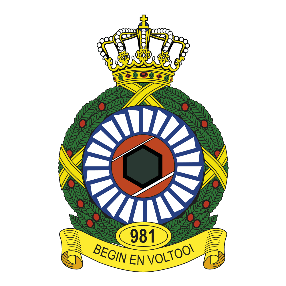 Afbeelding van het embleem 981 Squadron.