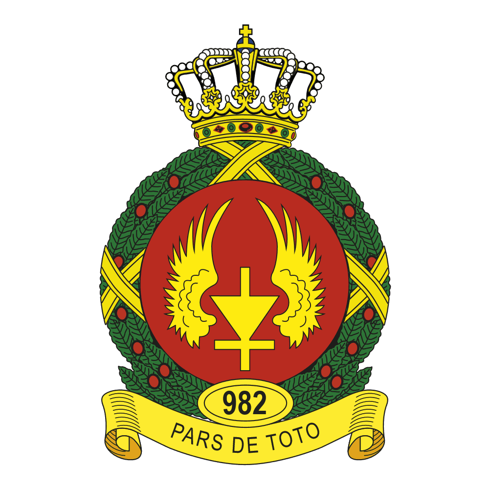 Afbeelding van het embleem 982 Squadron.
