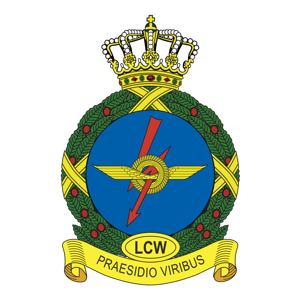 Afbeelding van het embleem Logistiek Centrum Woensdrecht.