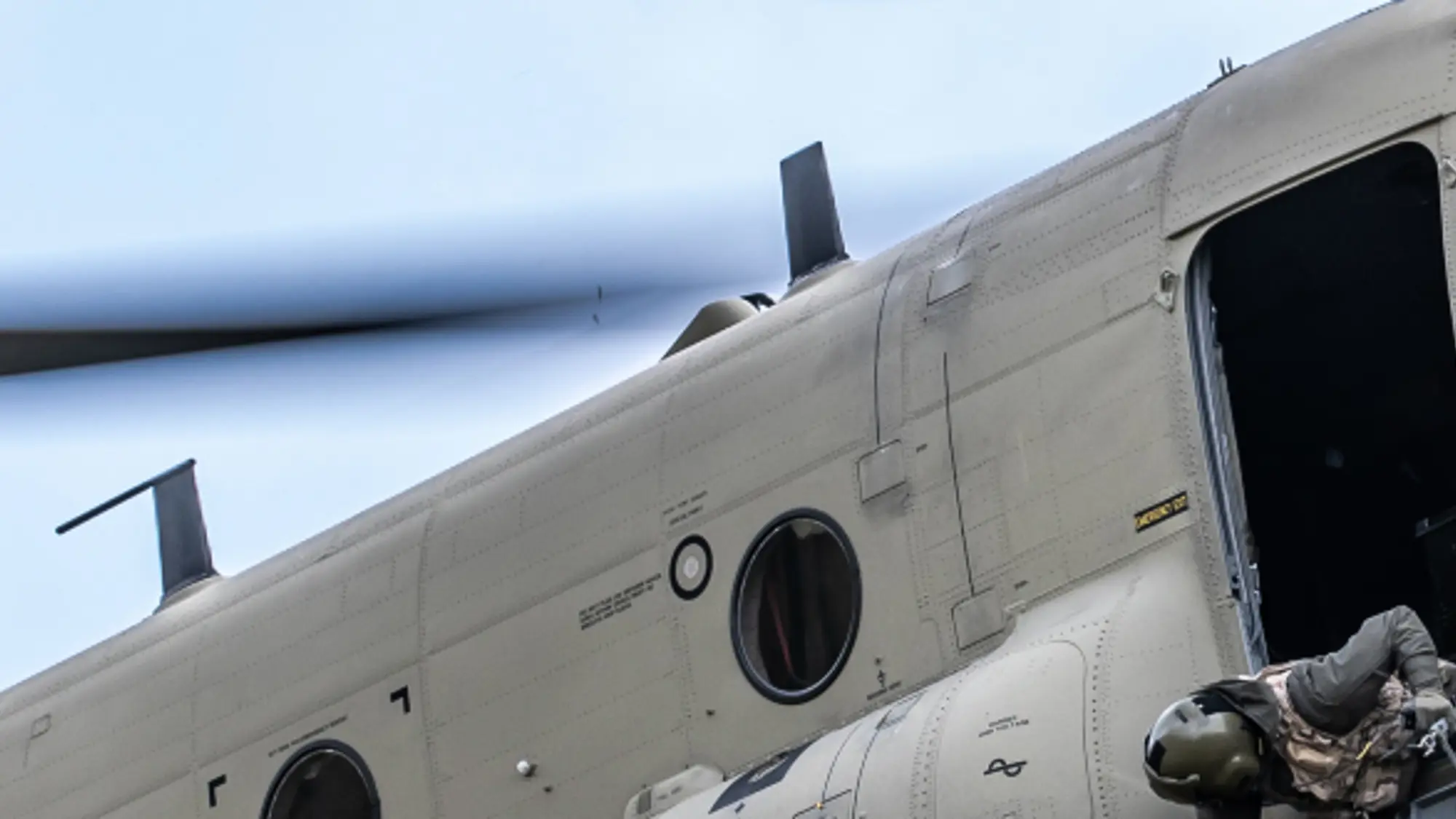 Chinook-transporthelikopter.
