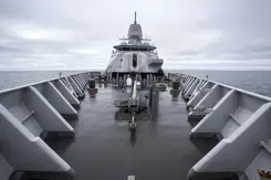 Zr.Ms. Evertsen op volle zee