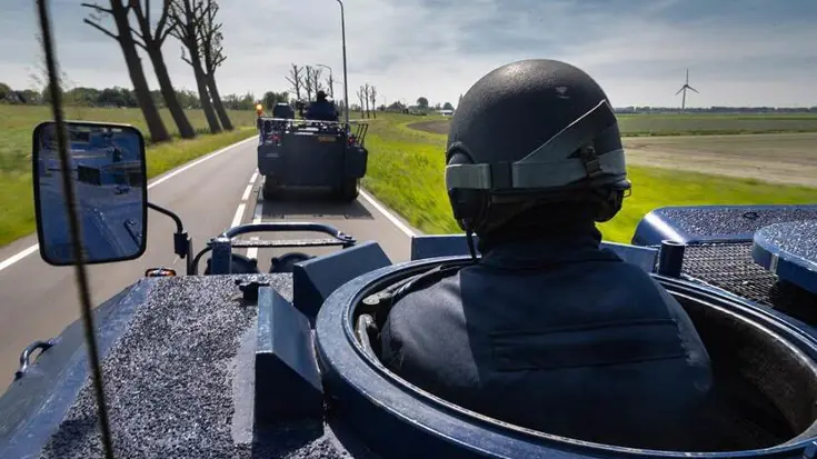 Training bij Maaldrift.
