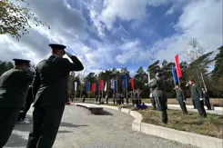 Militaire herbegrafenis.