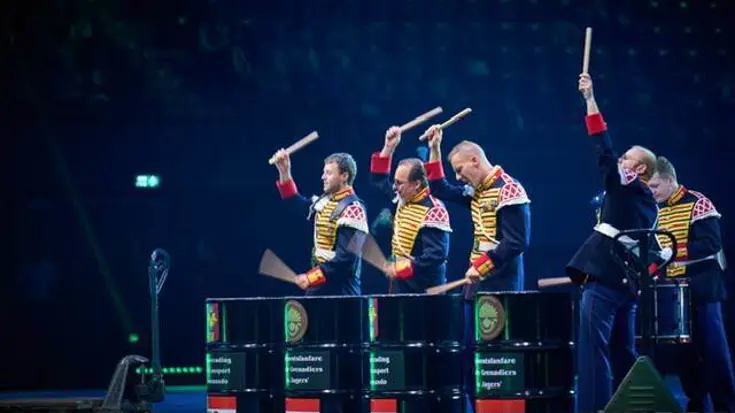Militaire slagmusici.