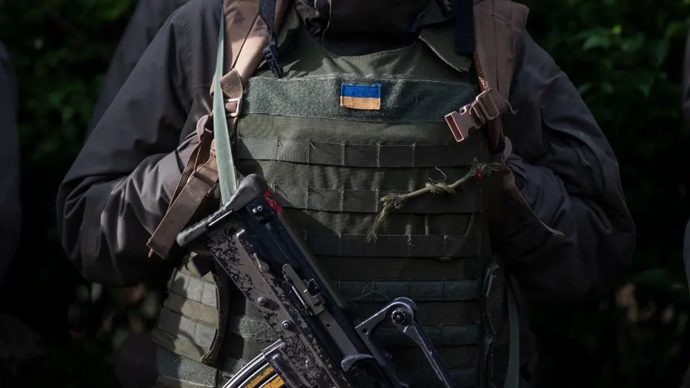 Oekraiense militair.