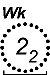 gevaarcirkel (afgedregd, Wk)