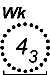 gevaarcirkel (afgedregd, Wk)