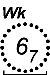 gevaarcirkel (afgedregd, Wk)