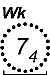 gevaarcirkel (afgedregd, Wk)