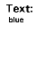 -text- (in blauw)