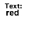 -text- (in rood)