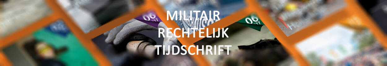 Covers magazines. Tekst op foto: militair rechtelijk tijdschrift.