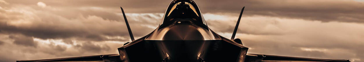 Vooraanzicht F-35.