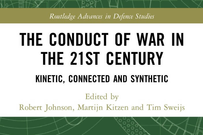 Boekcover met de tekst: The conduct of war in the 21th century.