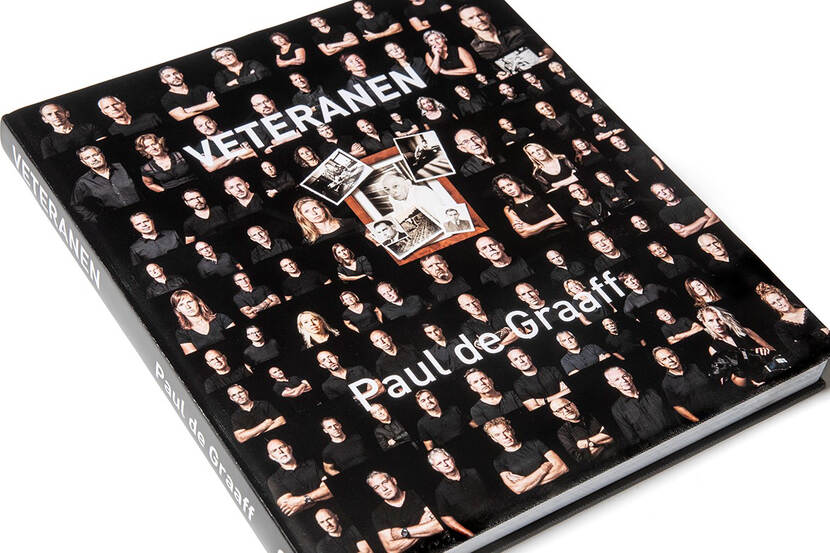 Cover boek ‘Veteranen’.