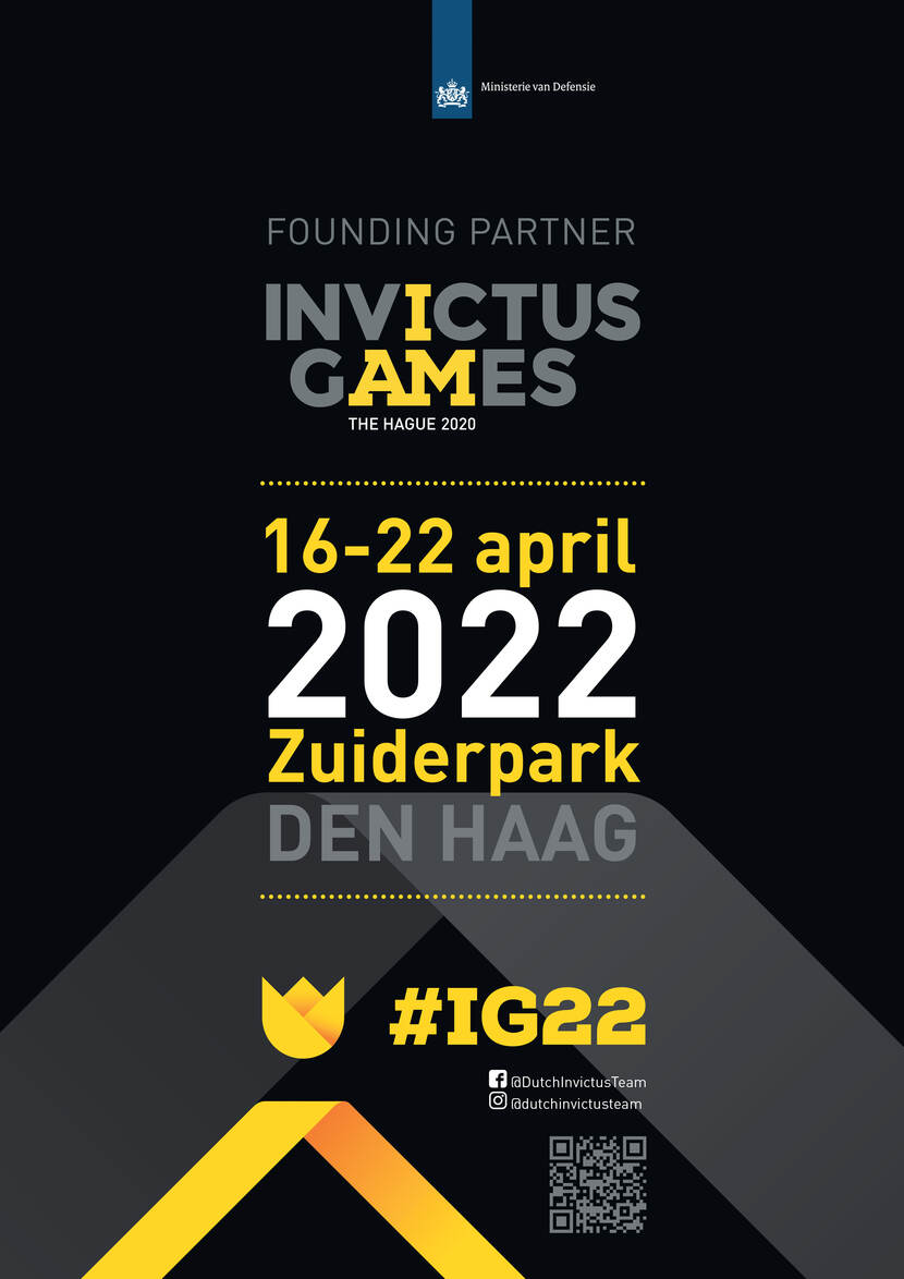 Affiche Invictus Games 2022.