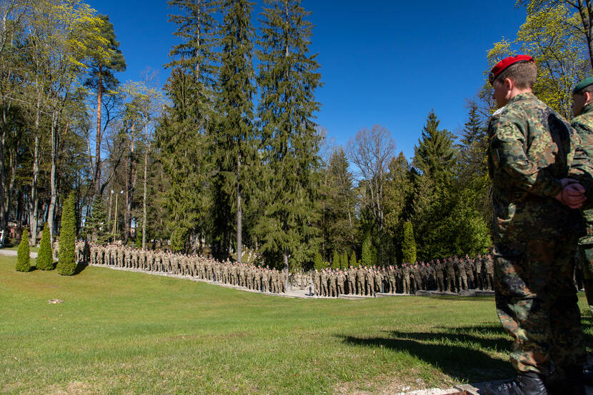 Herdenking in Litouwen.