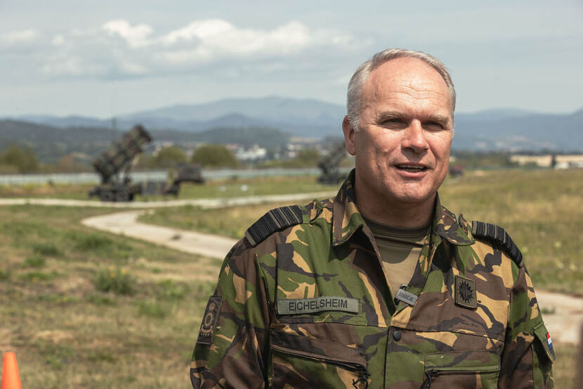 Generaal Eichelsheim bij de Patrioteenheid in Slowakije: "Als het erop aankomt zijn ze berekend op hun taak.”