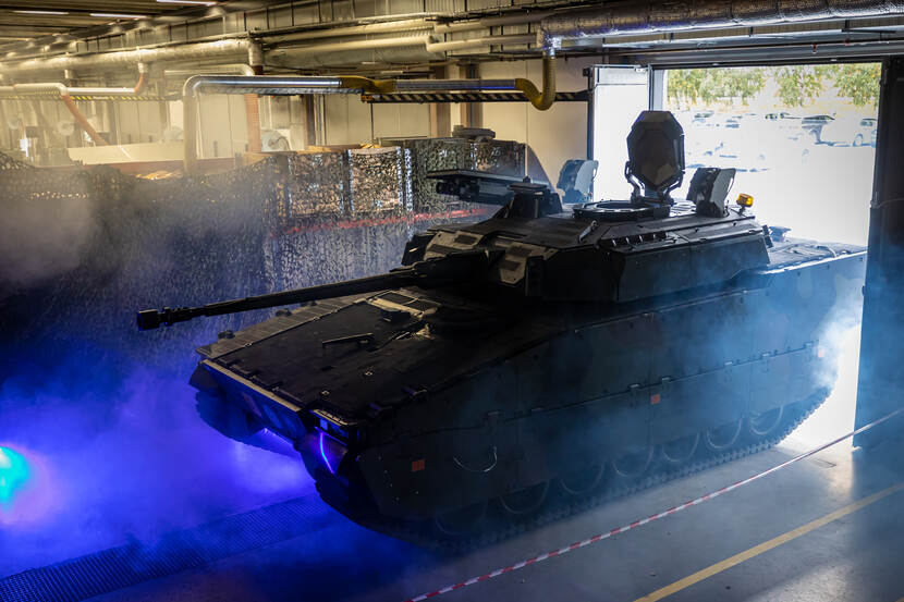 De nieuwe CV90.