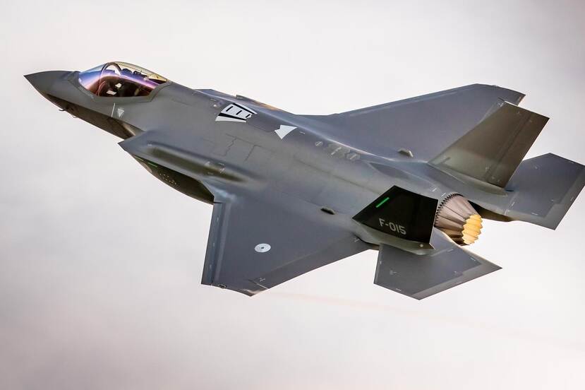 Archieffoto van een F-35 van Nederland.