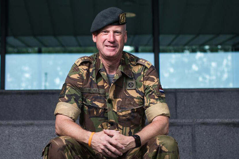 Commandant Landstrijdkrachten luitenant-generaal Martin Wijnen.