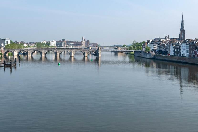 De Maas in Maastricht.