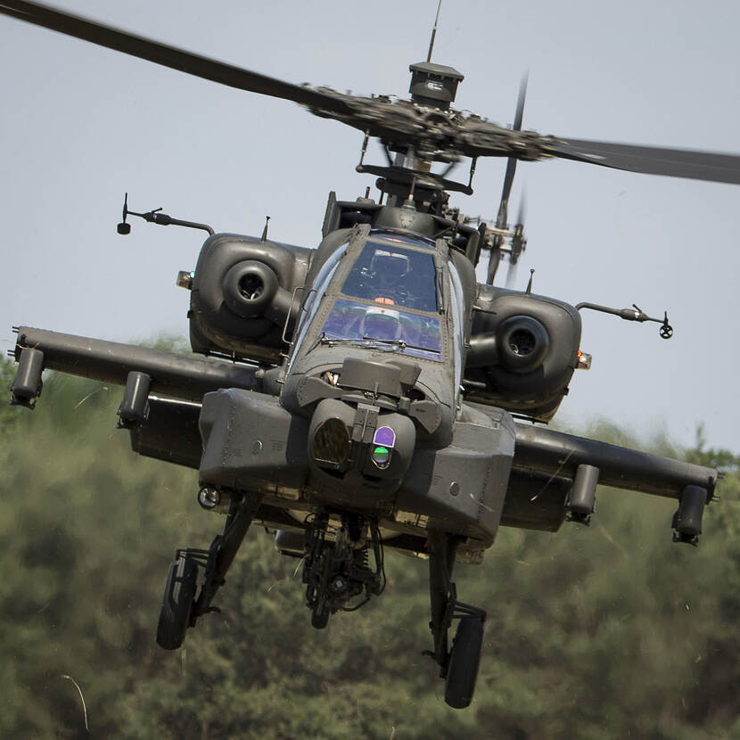 Apache-gevechtshelikopter.