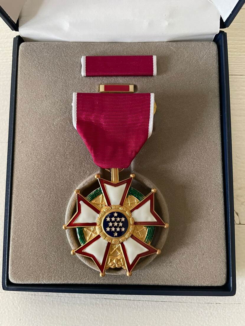 Medaille Legion of Merit.