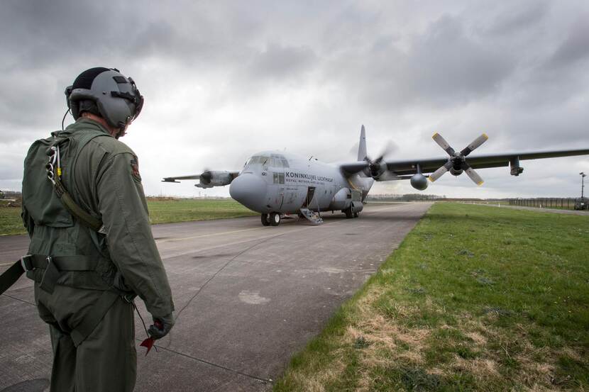 Archieffoto Hercules C-130.