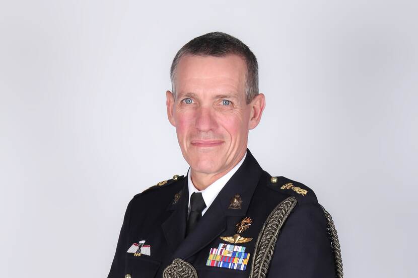 Brigadegeneraal der mariniers Allard Wagemaker.